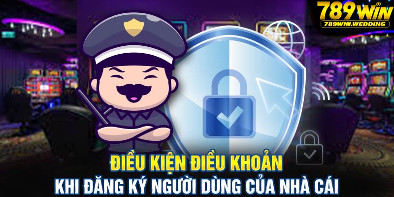 Điều kiện điều khoản khi đăng ký người dùng của nhà cái